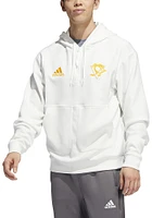 Adidas Pittsburgh Penguins Mens White Zero Dye QZ Long Sleeve Hoodie