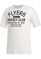 Adidas Philadelphia Flyers White Zero Dye Short Sleeve T Shirt