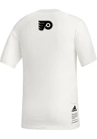 Adidas Philadelphia Flyers White Zero Dye Short Sleeve T Shirt