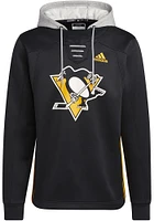 Adidas Pittsburgh Penguins Mens Black Skatelace Hood