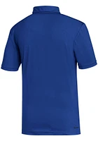 Adidas St Louis Blues Mens Blue Golf Short Sleeve Polo