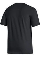 Adidas Pittsburgh Penguins Black Fresh Wordmark Short Sleeve T Shirt