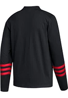 Adidas Chicago Blackhawks Mens Black Patch Logo Long Sleeve Fashion Sweatshirt
