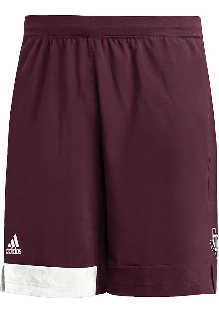 Adidas Texas A&M Aggies Mens Maroon Stadium Shorts