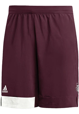 Adidas Texas A&M Aggies Mens Maroon Stadium Shorts