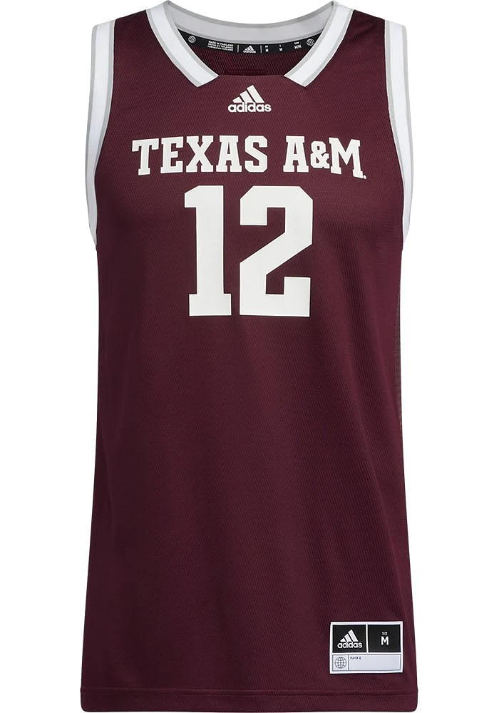 Adidas Texas A&M Aggies Maroon Swingman Design Jersey