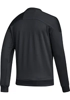 Adidas Kansas Jayhawks Mens Black Stadium Long Sleeve Sweatshirt