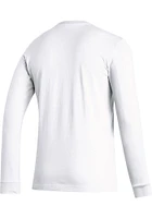Adidas Texas A&M Aggies White Locker Football Practice Long Sleeve T-Shirt