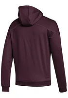 Adidas Texas A&M Aggies Mens Maroon Stadium Long Sleeve Full Zip Jacket