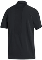 Adidas Texas A&M Aggies Mens Black Stadium Coaches Design Short Sleeve Polo