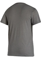 Adidas Kansas Jayhawks Charcoal Quad Legend Short Sleeve T Shirt