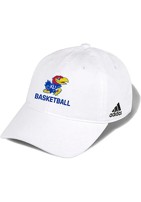 Adidas Kansas Jayhawks Basketball Washed Slouch Adjustable Hat