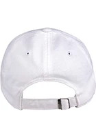 Adidas Kansas Jayhawks Rowing Washed Slouch Adjustable Hat - White
