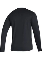 Adidas Louisville Cardinals Black Live Long Sleeve T Shirt