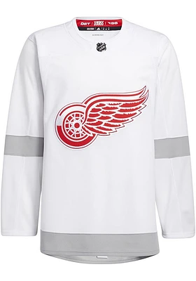 Adidas  Detroit Red Wings Mens White Reverse Retro Hockey Jersey
