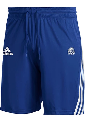 Adidas Drake Bulldogs Mens Blue Team Logo Knit Shorts
