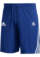 Adidas Drake Bulldogs Mens Blue Team Logo Knit Shorts