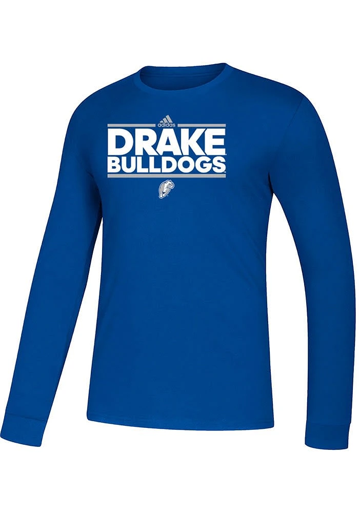 Adidas Drake Bulldogs Amplifier Long Sleeve T Shirt