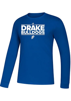 Adidas Drake Bulldogs Amplifier Long Sleeve T Shirt