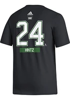 Roope Hintz Dallas Stars Black Reverse Retro Short Sleeve Player T Shirt