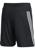 Adidas Indiana Hoosiers Mens Black 3 Stripe Shorts