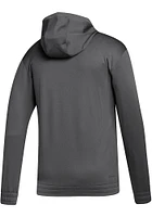 Adidas Indiana Hoosiers Mens Grey Team Issue Graphic Hood