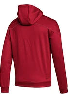 Adidas Louisville Cardinals Mens Red Stadium Long Sleeve Full Zip Jacket