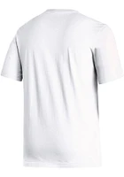Adidas Louisville Cardinals White Wish You Were Here Short Sleeve T Shirt