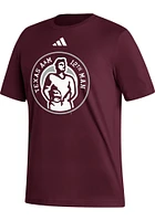 Adidas Texas A&M Aggies Maroon Fresh 12th Man Short Sleeve T Shirt