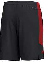 Adidas Indiana Hoosiers Mens Black Woven Shorts