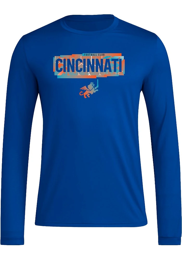 Adidas FC Cincinnati Blue Local Pop Long Sleeve T-Shirt