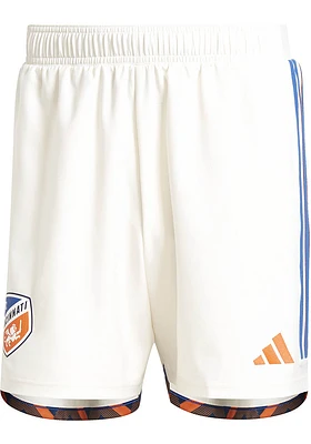 Adidas FC Cincinnati Mens White Authentic Shorts