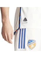 FC Cincinnati Mens Adidas Authentic Soccer Away Jersey - White