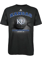 Adidas Kansas Jayhawks Black Allen Fieldhouse Short Sleeve T Shirt