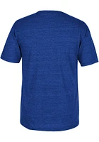 Adidas Kansas Jayhawks Blue Traditional Short Sleeve Fashion T Shirt