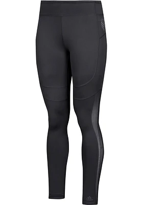 Adidas Sporting Kansas City Womens Black Glossed Over Pants