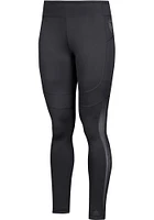 Adidas Sporting Kansas City Womens Black Glossed Over Pants