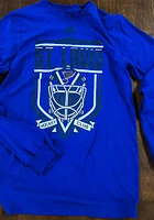 Adidas St Louis Blues Blue Go-To III Long Sleeve T Shirt