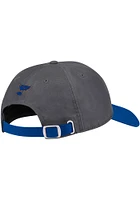 Adidas St Louis Blues Goalie Front Adjustable Hat - Grey