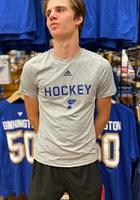Adidas St Louis Blues Grey Coordinator Short Sleeve T Shirt
