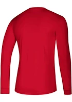 Adidas Miami RedHawks Red Creator Face Off Long Sleeve T-Shirt