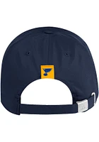 Adidas St Louis Blues Secondary Slouch Adjustable Hat - Navy Blue