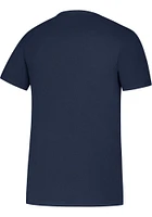 Adidas St Louis Blues Navy Blue Spray It On Short Sleeve T Shirt