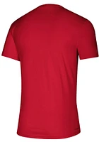 Adidas Kansas Jayhawks Red Locker Room Logo Creator Short Sleeve T Shirt