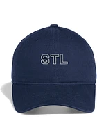 Adidas St Louis Blues Navy Blue Dad Hat Slouch Womens Adjustable Hat