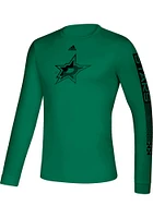 Adidas Dallas Stars Kelly Green Closing The Gap Long Sleeve T-Shirt