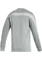 Adidas Texas A&M Aggies Mens Grey Brand Icons Long Sleeve Crew Sweatshirt