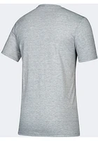 Adidas St Louis Blues Grey Rink Arch Short Sleeve T Shirt