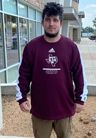 Adidas Texas A&M Aggies Mens Maroon Sideline Long Sleeve Sweatshirt
