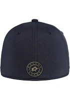 Adidas Dallas Stars Mens Green Salute to Service Structured Flex Hat